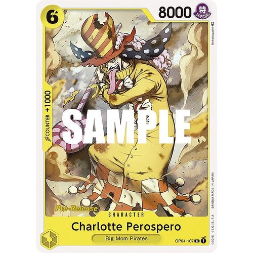Charlotte Perospero (OP04 - 107) [Kingdoms of Intrigue Pre - Release Cards] - PokéBox Australia