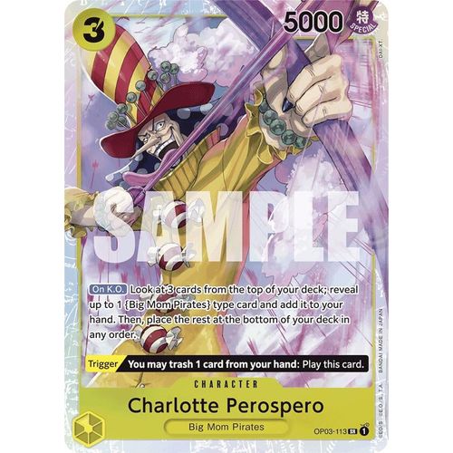 Charlotte Perospero (Reprint) (OP03 - 113) [Premium Booster - The Best - ] - PokéBox Australia