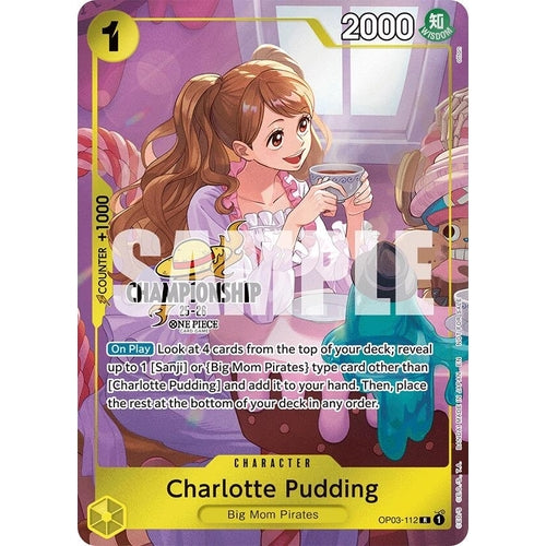 Charlotte Pudding (112) (CS 25 - 26 Celebration Pack) (OP03 - 112) (One Piece Promotion Cards) - PokéBox Australia