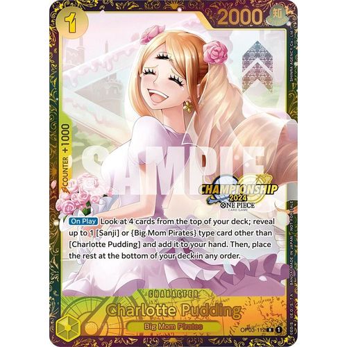 Charlotte Pudding (Championship 2024) (OP03 - 112) [One Piece Promotion Cards] - PokéBox Australia