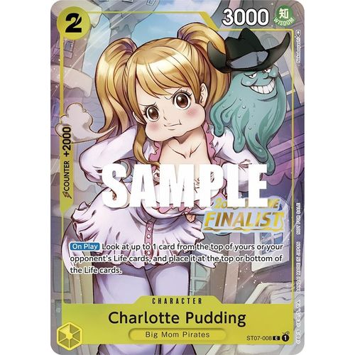 Charlotte Pudding (Offline Regional 2023) [Finalist] (ST07 - 008) [One Piece Promotion Cards] - PokéBox Australia