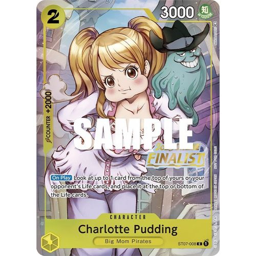 Charlotte Pudding (Online Regional 2023) [Finalist] (ST07 - 008) [One Piece Promotion Cards] - PokéBox Australia