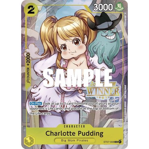 Charlotte Pudding (Online Regional 2023) [Winner] (ST07 - 008) [One Piece Promotion Cards] - PokéBox Australia