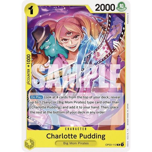 Charlotte Pudding (OP03 - 112) (OP03 - 112) [Starter Deck 20: YELLOW Charlotte Katakuri] - PokéBox Australia