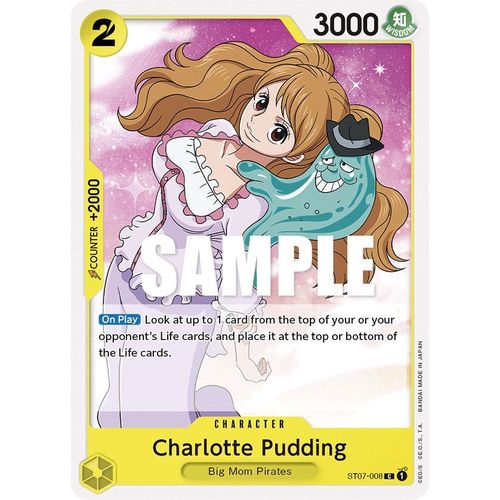 Charlotte Pudding (ST07 - 008) [Starter Deck 7: Big Mom Pirates] - PokéBox Australia