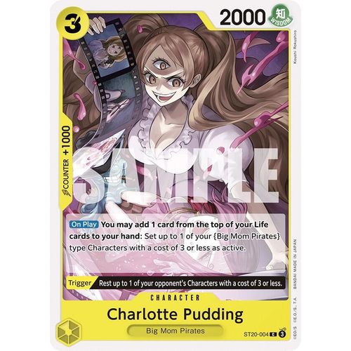 Charlotte Pudding (ST20 - 004) (ST20 - 004) [Starter Deck 20: YELLOW Charlotte Katakuri] - PokéBox Australia