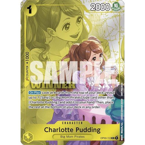 Charlotte Pudding (Winner Pack 2024 Oct. - Dec.) (OP03 - 112) [One Piece Promotion Cards] - PokéBox Australia