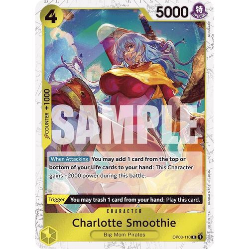 Charlotte Smoothie (Jolly Roger Foil) (OP03 - 110) [Premium Booster - The Best - ] - PokéBox Australia