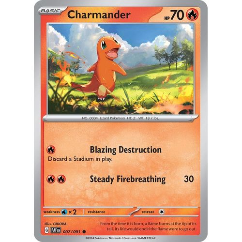 Charmander (007/091) [SV: Paldean Fates] - PokéBox Australia