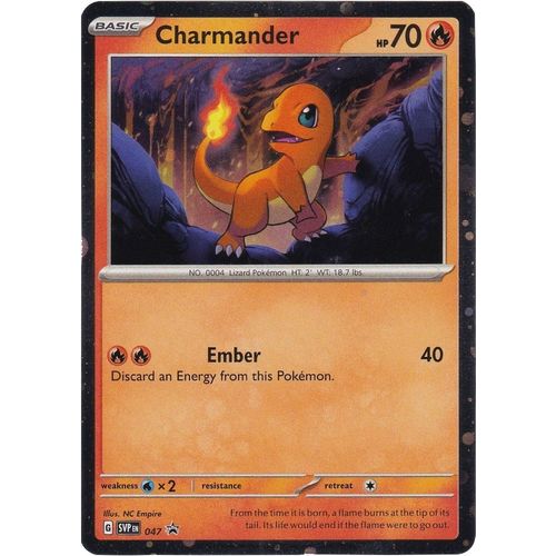 Charmander - 047 (Cosmos Holo) (047) (SV: Scarlet & Violet Promo Cards) - PokéBox Australia