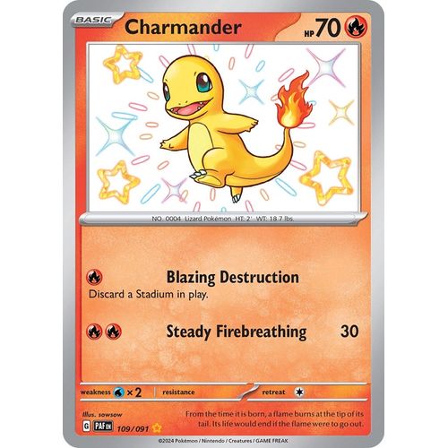 Charmander (109/091) [SV: Paldean Fates] - PokéBox Australia
