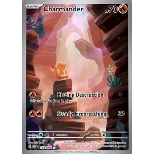 Charmander (168/165) [SV: Scarlet & Violet 151] - PokéBox Australia