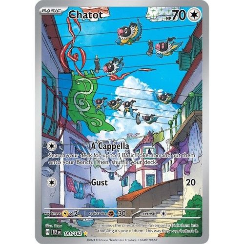 Chatot (181/162) [SV05: Temporal Forces] - PokéBox Australia