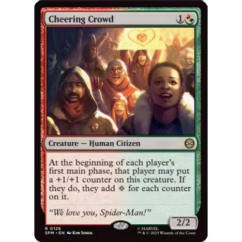 Cheering Crowd (126) (Marvel's Spider - Man) - PokéBox Australia