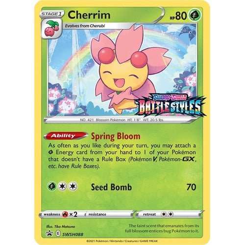 Cherrim - SWSH088 (Prerelease) (SWSH088) (SWSH: Sword & Shield Promo Cards) - PokéBox Australia