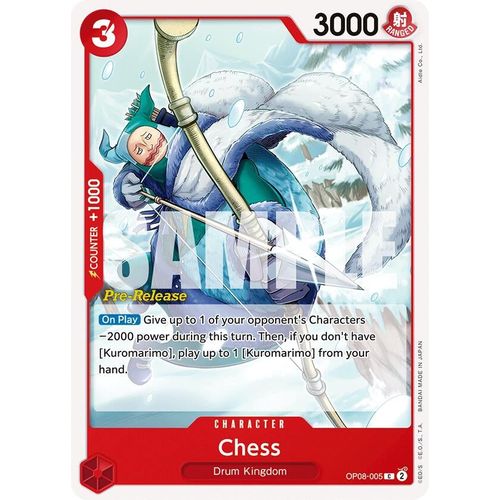 Chess (OP08 - 005) [Two Legends Pre - Release Cards] - PokéBox Australia