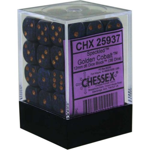 Chessex 12mm D6 Dice Sets 36pcs - PokéBox Australia