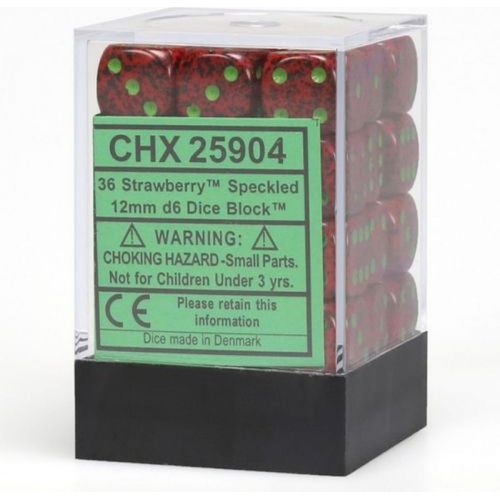Chessex 12mm D6 Dice Sets 36pcs - PokéBox Australia