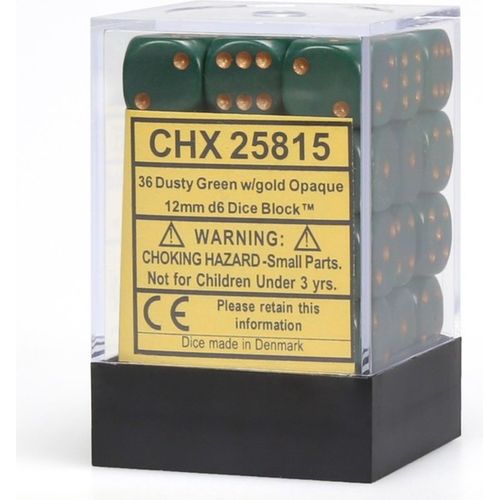 Chessex 12mm D6 Dice Sets 36pcs - PokéBox Australia
