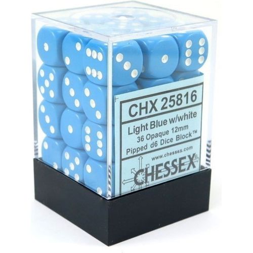 Chessex 12mm D6 Dice Sets 36pcs - PokéBox Australia