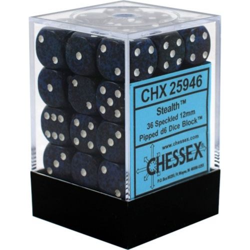 Chessex 12mm D6 Dice Sets 36pcs - PokéBox Australia