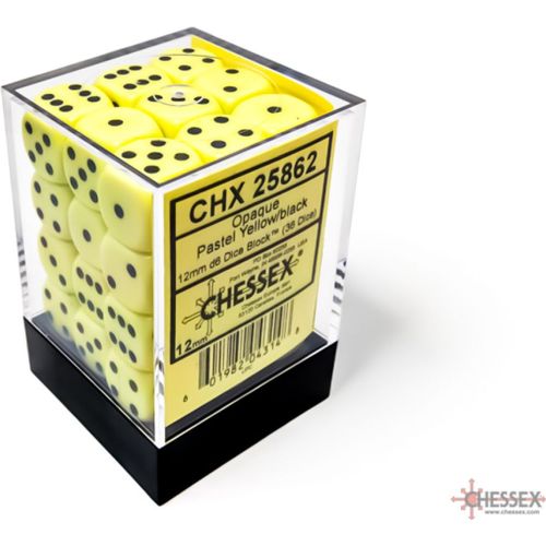 Chessex 12mm D6 Dice Sets 36pcs - PokéBox Australia