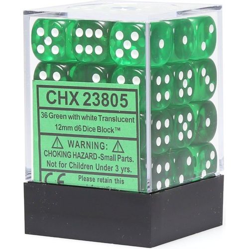 Chessex 12mm D6 Dice Sets 36pcs - PokéBox Australia