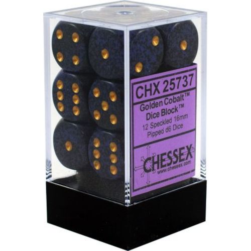 Chessex 16mm D6 Dice Sets 12pcs - PokéBox Australia