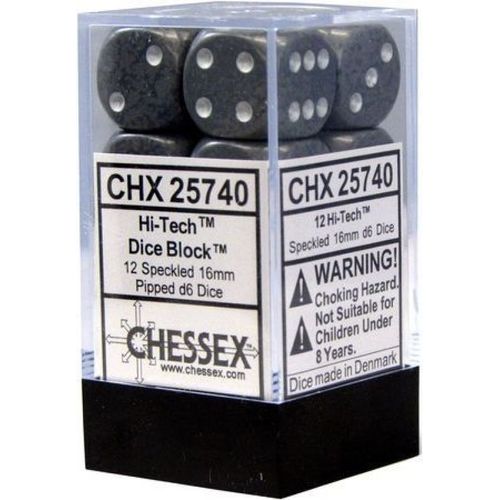 Chessex 16mm D6 Dice Sets 12pcs - PokéBox Australia