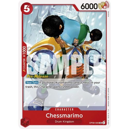 Chessmarimo (OP08 - 006) [Two Legends Pre - Release Cards] - PokéBox Australia