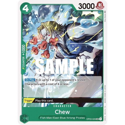Chew (OP03 - 029) [Pillars of Strength] - PokéBox Australia