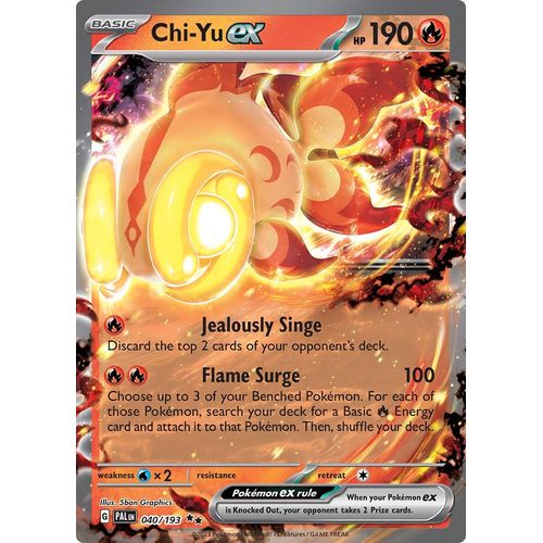 Chi - Yu ex (040/193) [SV02: Paldea Evolved] - PokéBox Australia