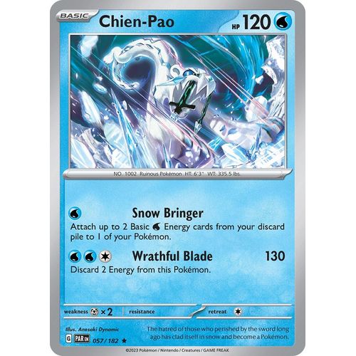 Chien - Pao (057/182) [SV04: Paradox Rift] - PokéBox Australia