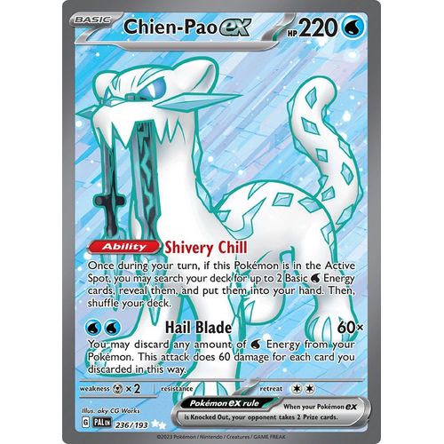 Chien - Pao ex (236/193) [SV02: Paldea Evolved] - PokéBox Australia
