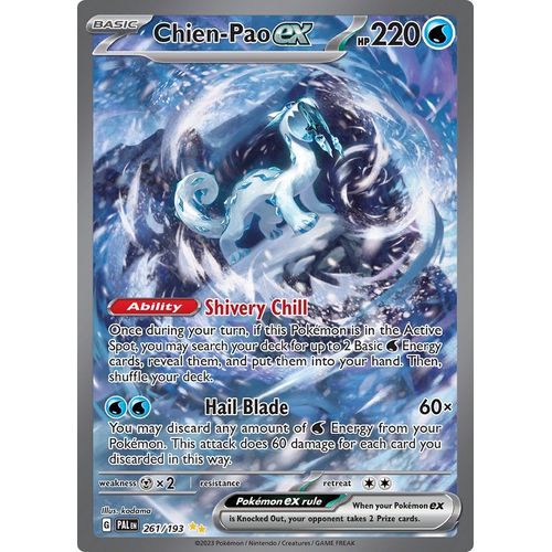 Chien - Pao ex (261/193) [SV02: Paldea Evolved] - PokéBox Australia