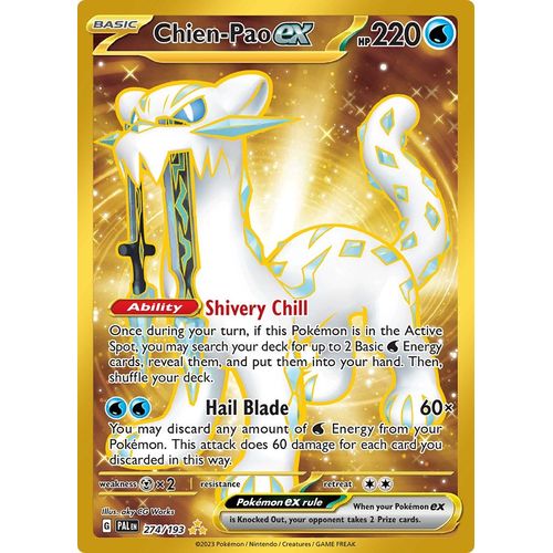 Chien - Pao ex (274/193) [SV02: Paldea Evolved] - PokéBox Australia