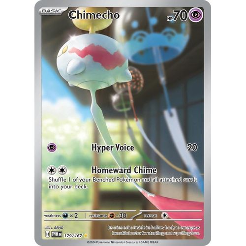 Chimecho (179/167) [SV06: Twilight Masquerade] - PokéBox Australia