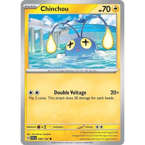 Chinchou (048/142) [SV07: Stellar Crown] - PokéBox Australia