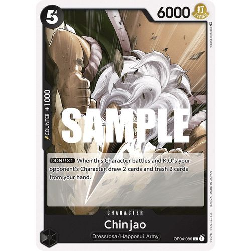 Chinjao (OP04 - 086) [Kingdoms of Intrigue] - PokéBox Australia