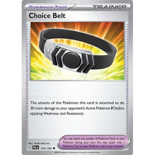 Choice Belt (176/193) [SV02: Paldea Evolved] - PokéBox Australia
