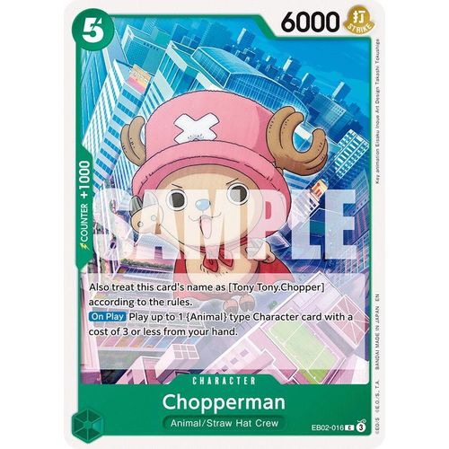 Chopperman (EB02 - 016) (Extra Booster: Anime 25th Collection) - PokéBox Australia