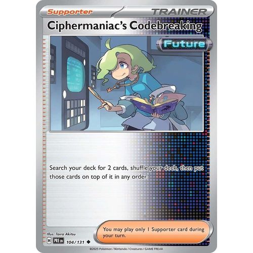 Ciphermaniac's Codebreaking (104/131) [SV: Prismatic Evolutions] - PokéBox Australia
