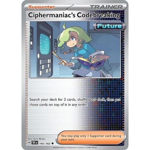 Ciphermaniac's Codebreaking (145/162) [SV05: Temporal Forces] - PokéBox Australia