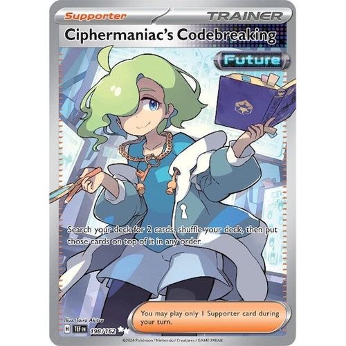 Ciphermaniac's Codebreaking (198/162) [SV05: Temporal Forces] - PokéBox Australia