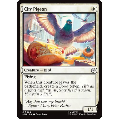 City Pigeon (4) (Marvel's Spider - Man) - PokéBox Australia