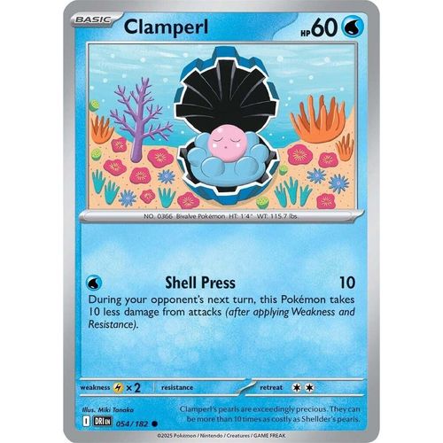 Clamperl (054/182) (SV10: Destined Rivals) - PokéBox Australia