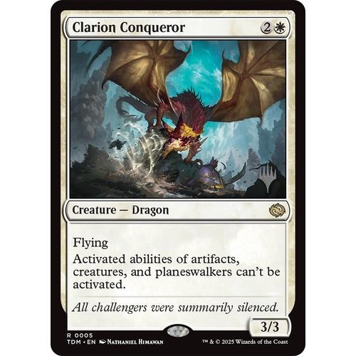 Clarion Conqueror (5) (Promo Pack: Tarkir: Dragonstorm) - PokéBox Australia