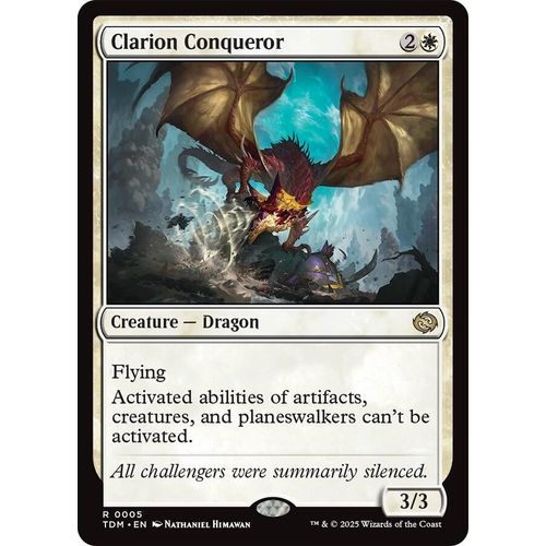 Clarion Conqueror (5) (Tarkir: Dragonstorm) - PokéBox Australia