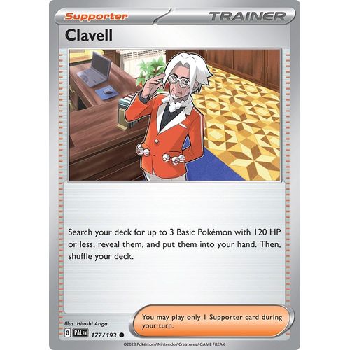 Clavell (177/193) [SV02: Paldea Evolved] - PokéBox Australia