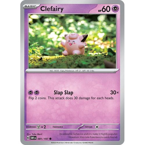 Clefairy (081/197) [SV03: Obsidian Flames] - PokéBox Australia